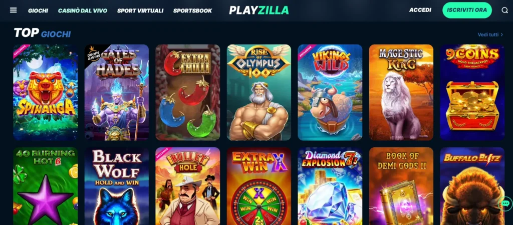 Screenshot di Playzilla 2